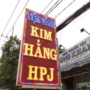 Bảng Alu chữ nối LED